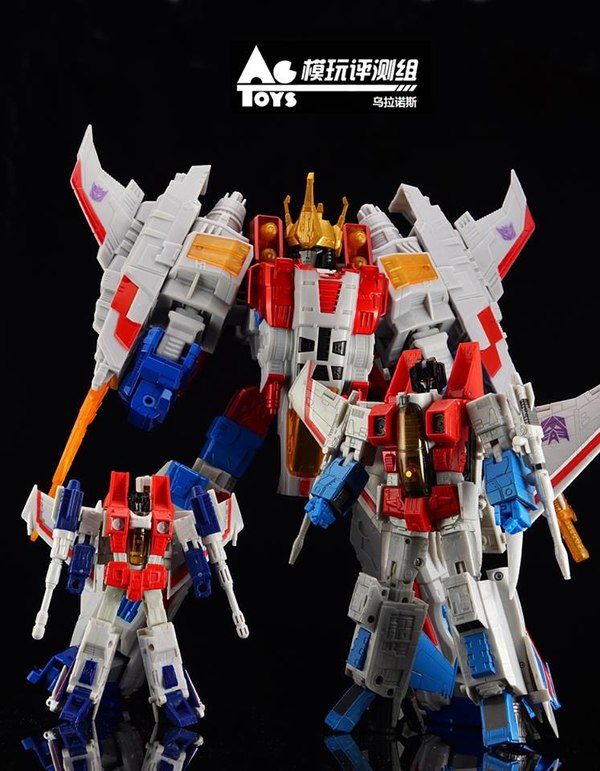 Transformers Year Of The Horse Starscream New In Hand Comparison Images With Other Figures  (1 of 2)